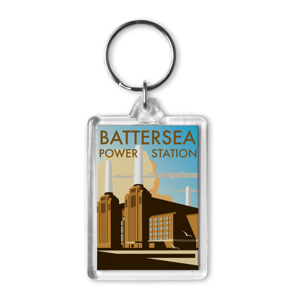 Battersea Power Station Acrylic Keyring Battersea Power Station Acrylic Keyring