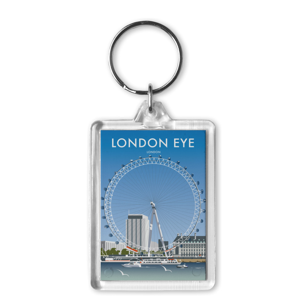 London Eye Acrylic Keyring London Eye Acrylic Keyring