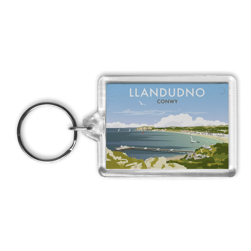 Llandudno Acrylic Keyring Llandudno Acrylic Keyring
