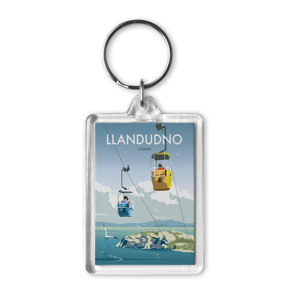 Llandudno, Conwy Acrylic Keyring Llandudno, Conwy Acrylic Keyring