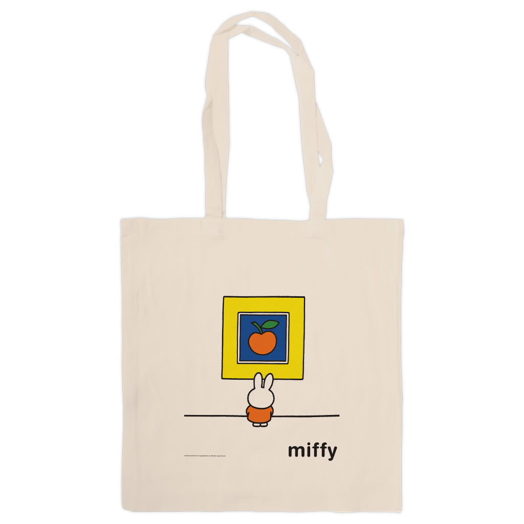 Miffy at an Art Gallery Tote Shopper Bag Miffy at an Art Gallery Tote Shopper Bag