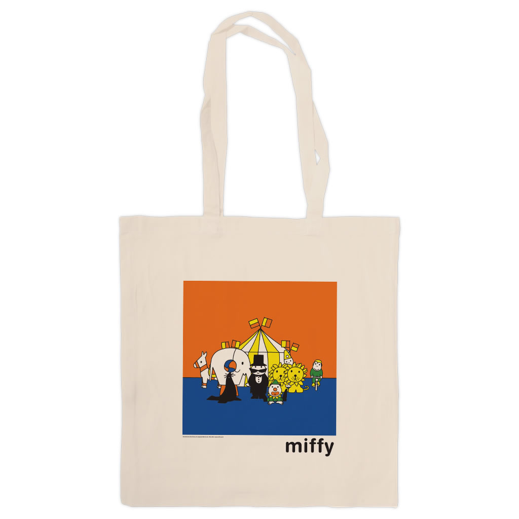 Miffy and Friends at the Circus Tote Shopper Bag Miffy and Friends at the Circus Tote Shopper Bag
