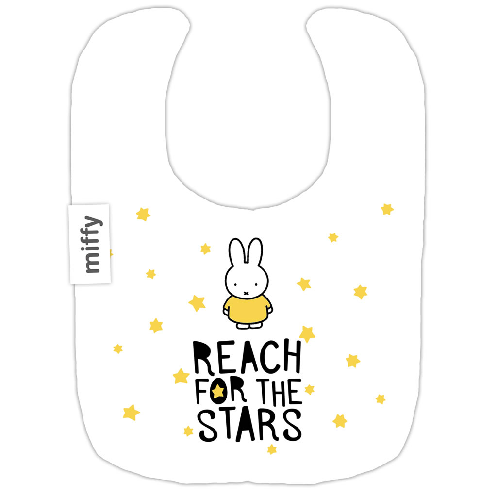 miffy reach for the stars baby bib miffy reach for the stars baby bib
