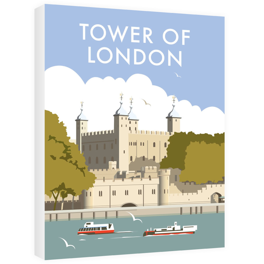 THOMPSON120: The Tower of London - Canvas THOMPSON120: The Tower of London - Canvas