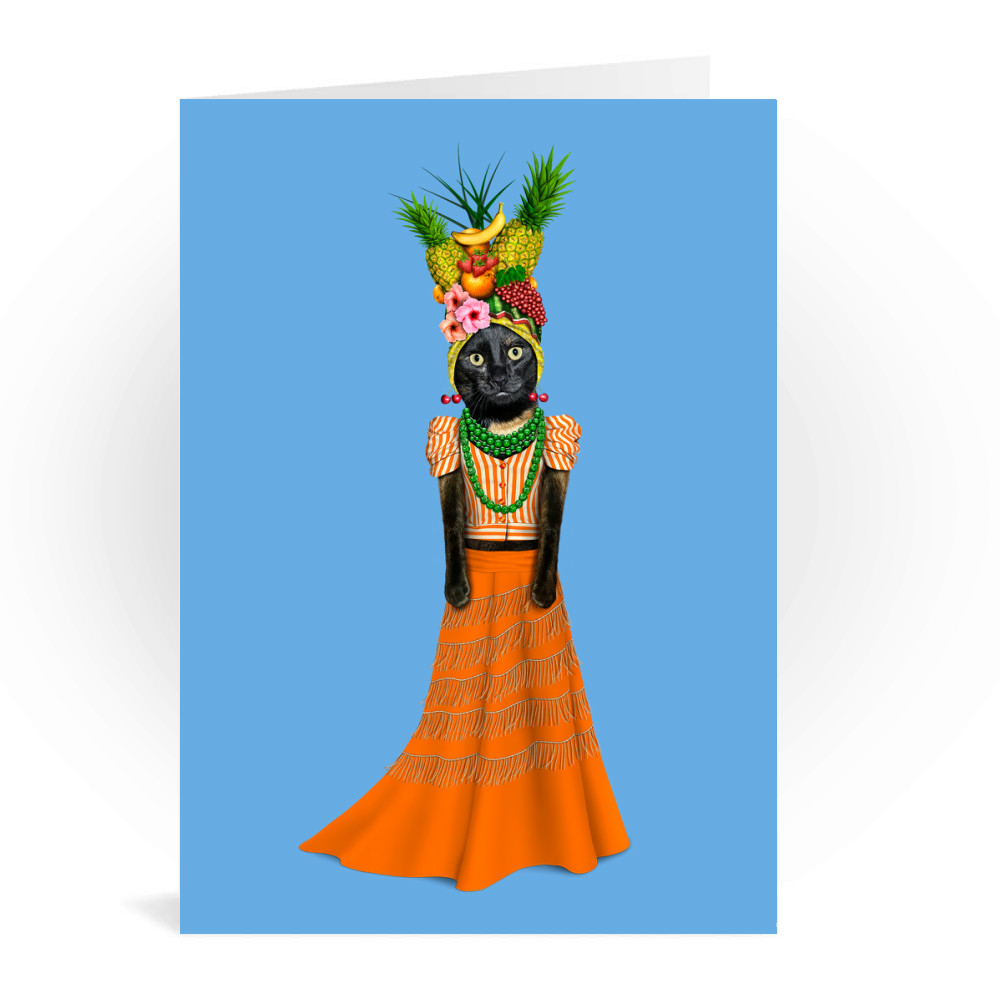 Fruit Pets Rock Greeting Card Fruit Pets Rock Greeting Card