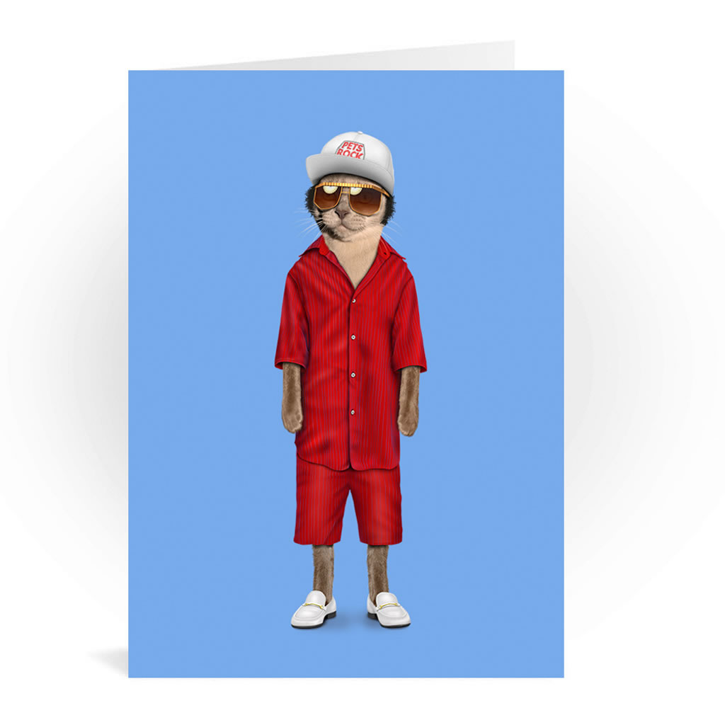 Mr Mercury Pets Rock Greeting Card Mr Mercury Pets Rock Greeting Card