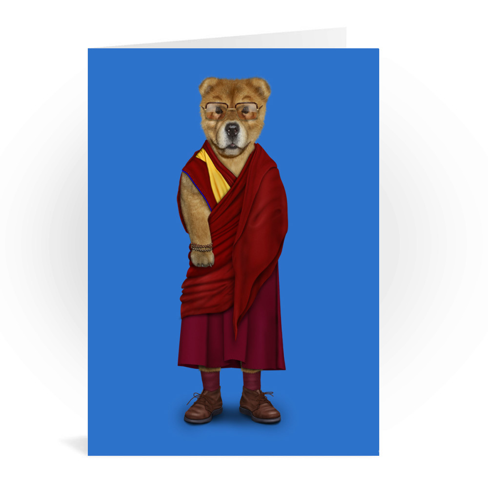 Tibet Pets Rock Greeting Card Tibet Pets Rock Greeting Card