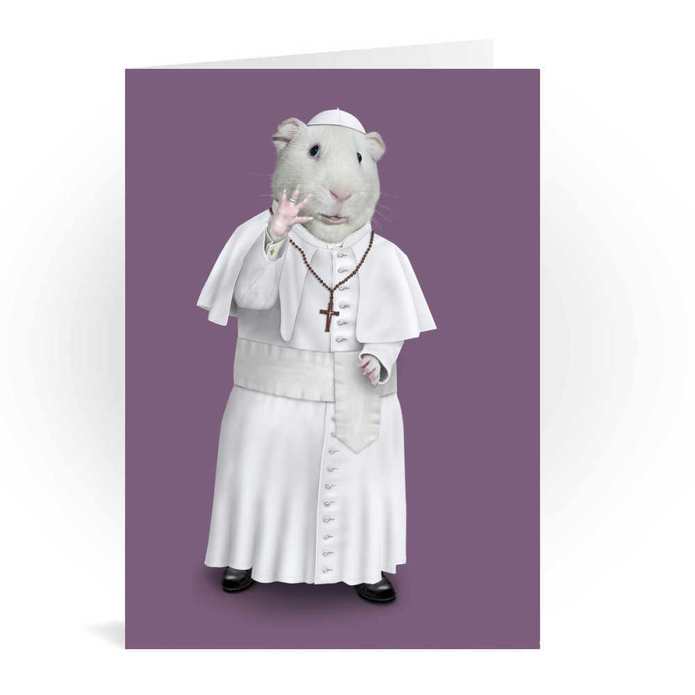 Church Pets Rock Greeting Card Church Pets Rock Greeting Card