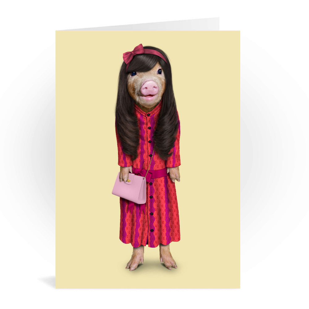 Patsy Pets Rock Greeting Card Patsy Pets Rock Greeting Card