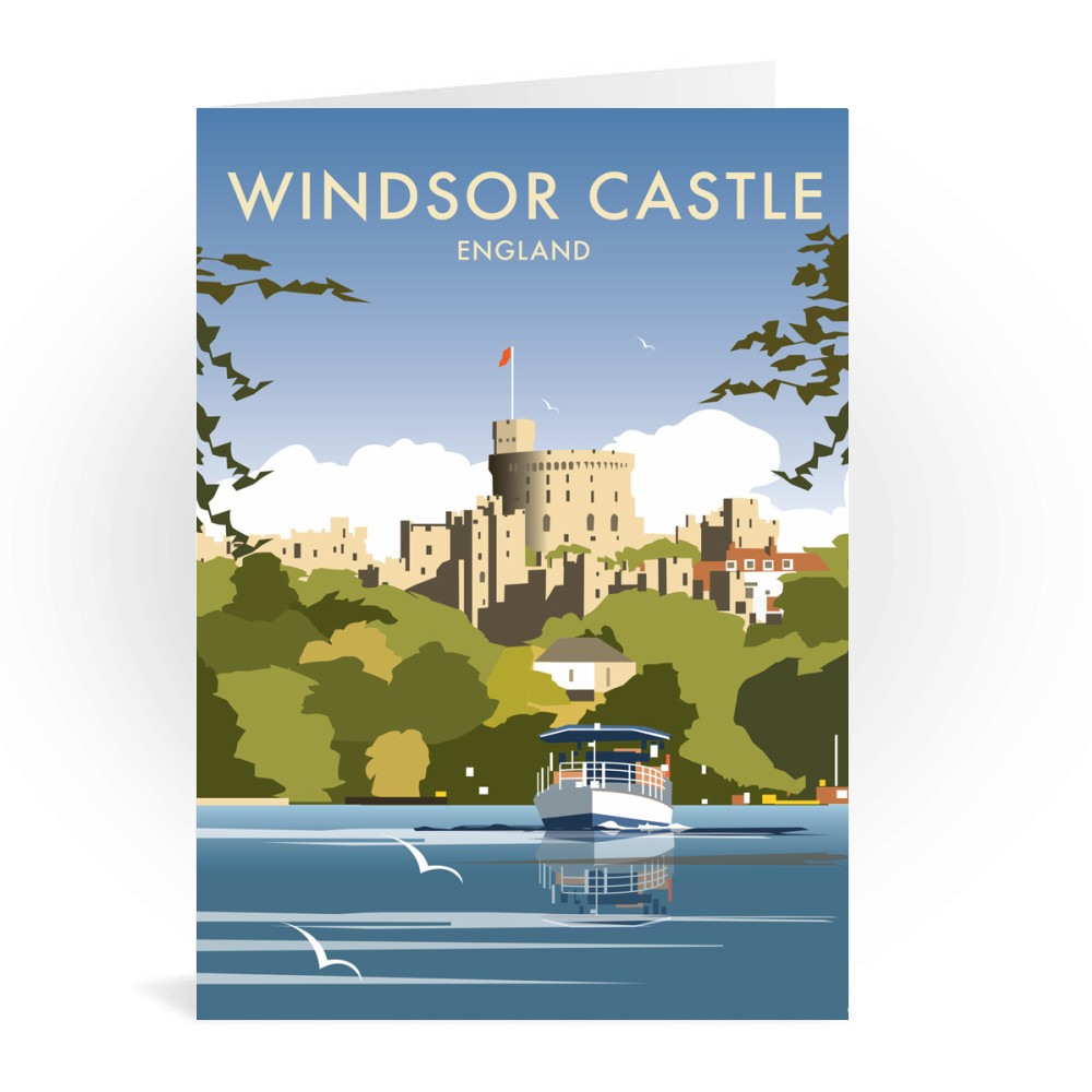 Windsor Castle - England Greeting Card Windsor Castle - England Greeting Card