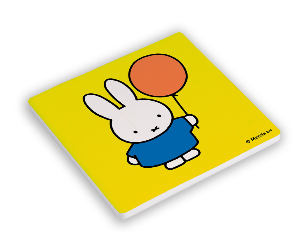 Miffy Ceramic Coaster Miffy Ceramic Coaster