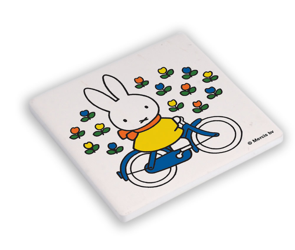 Miffy Ceramic Coaster Miffy Ceramic Coaster