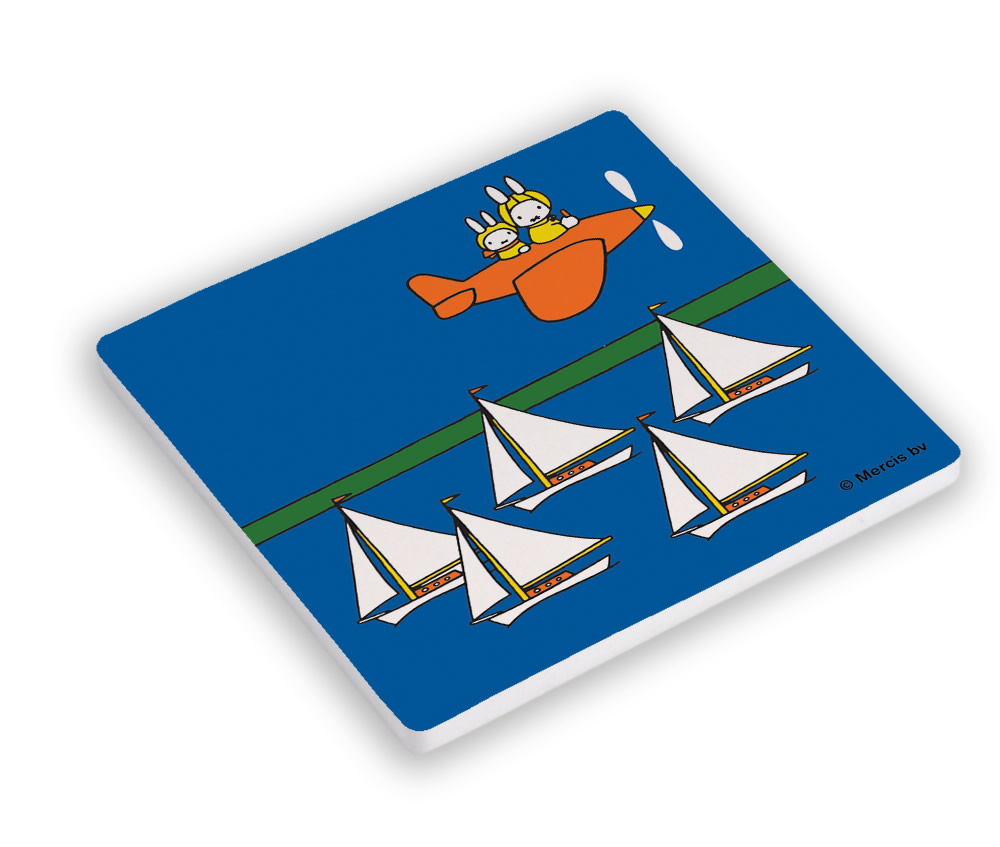 Miffy Ceramic Coaster Miffy Ceramic Coaster