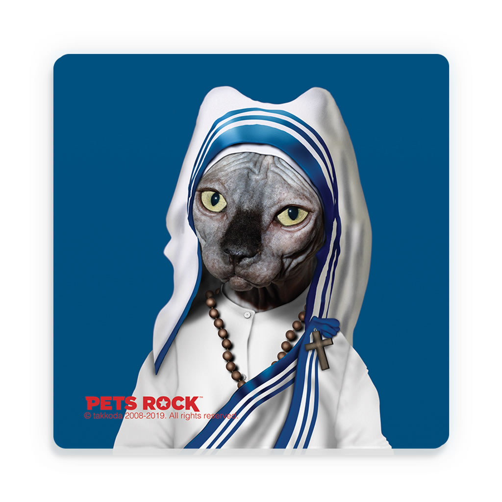 Calcutta Pets Rock Ceramic Coaster Calcutta Pets Rock Ceramic Coaster