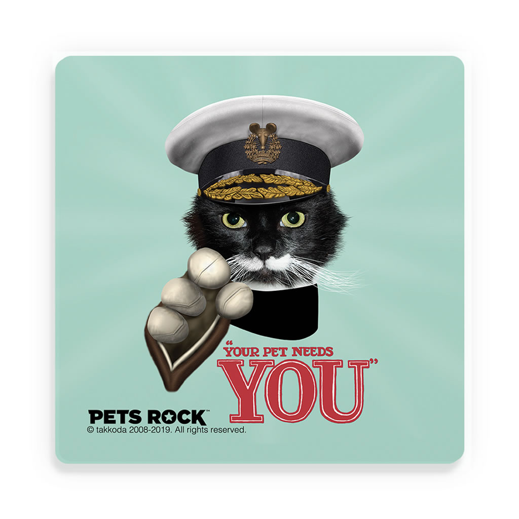 Kitchener Pets Rock Ceramic Coaster Kitchener Pets Rock Ceramic Coaster