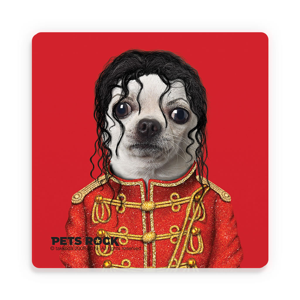 Pop Pets Rock Ceramic Coaster Pop Pets Rock Ceramic Coaster