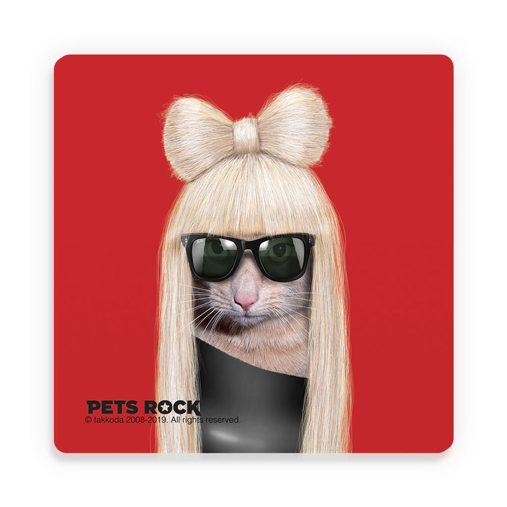 GG Pets Rock Ceramic Coaster GG Pets Rock Ceramic Coaster