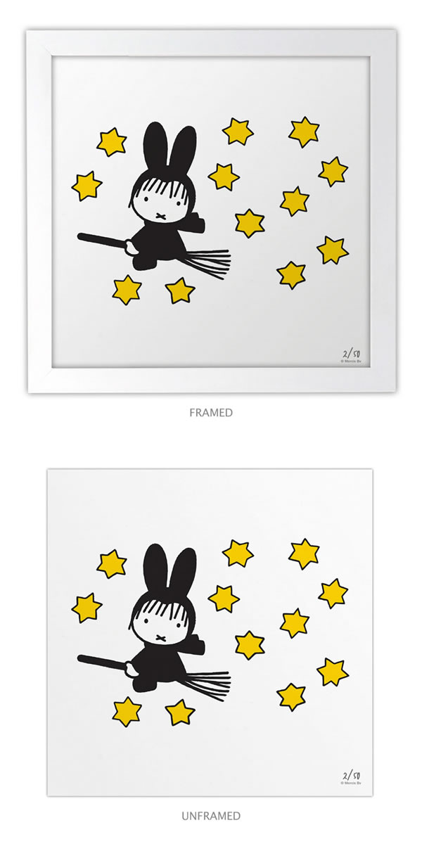 Miffy on Halloween Art Print Miffy on Halloween Art Print