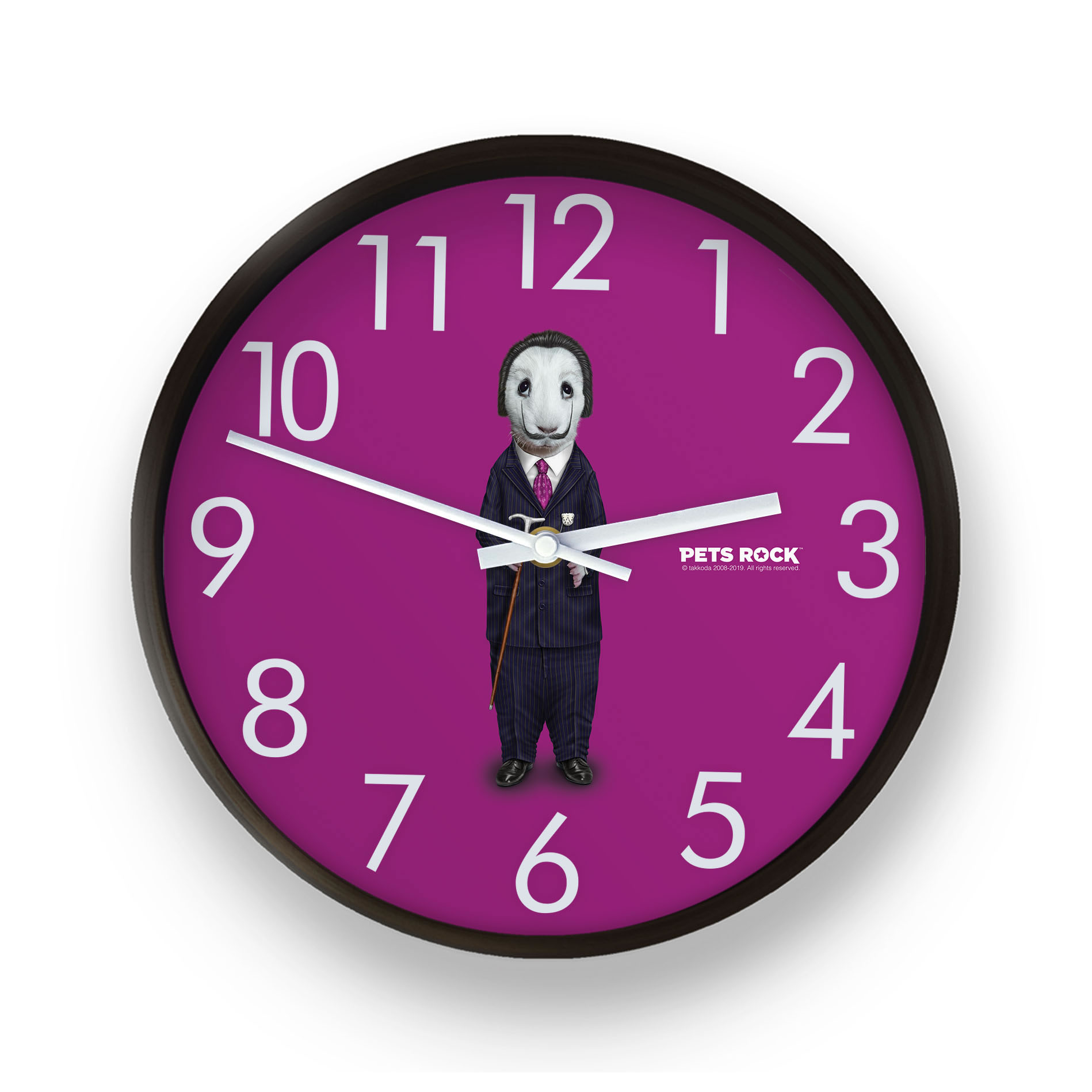 Surreal Pets Rock Wall Clock Surreal Pets Rock Wall Clock