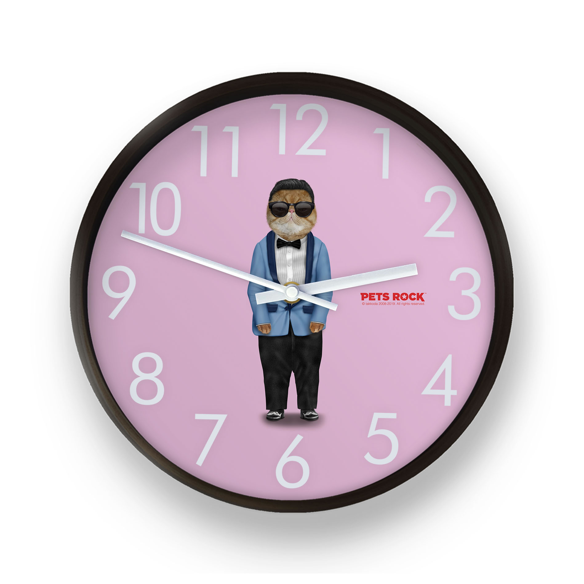 Korea Pets Rock Wall Clock Korea Pets Rock Wall Clock