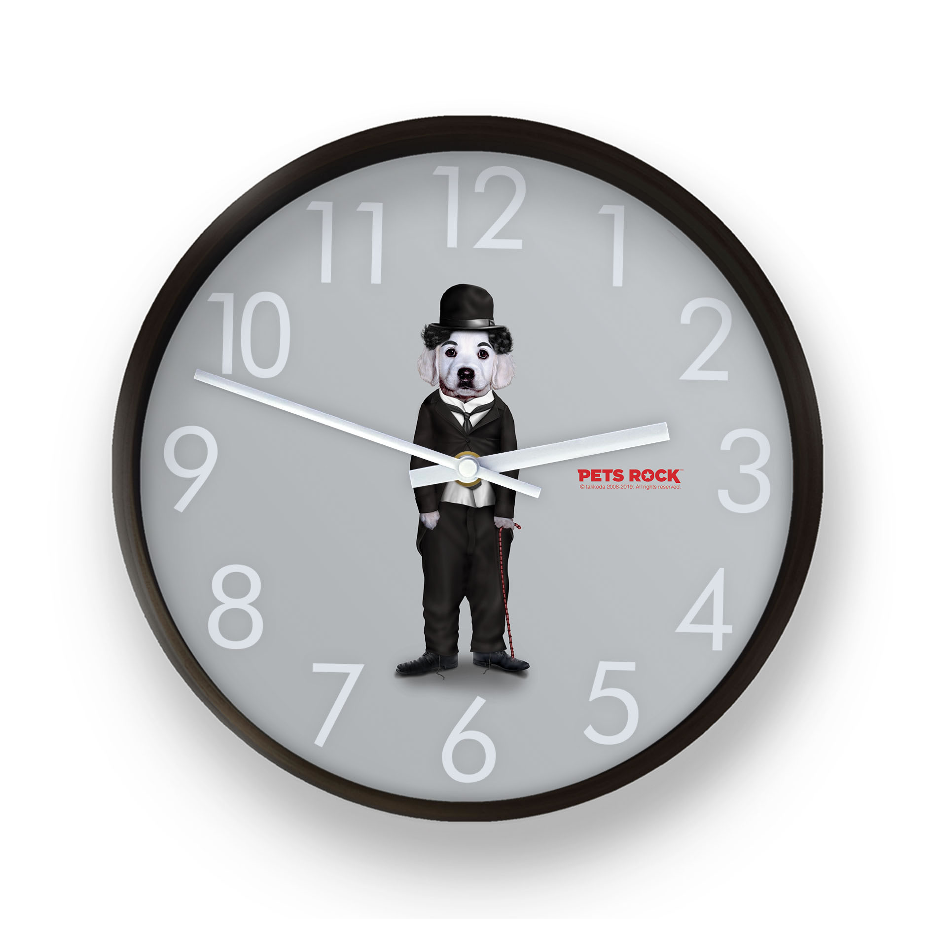 Tramp Pets Rock Wall Clock Tramp Pets Rock Wall Clock