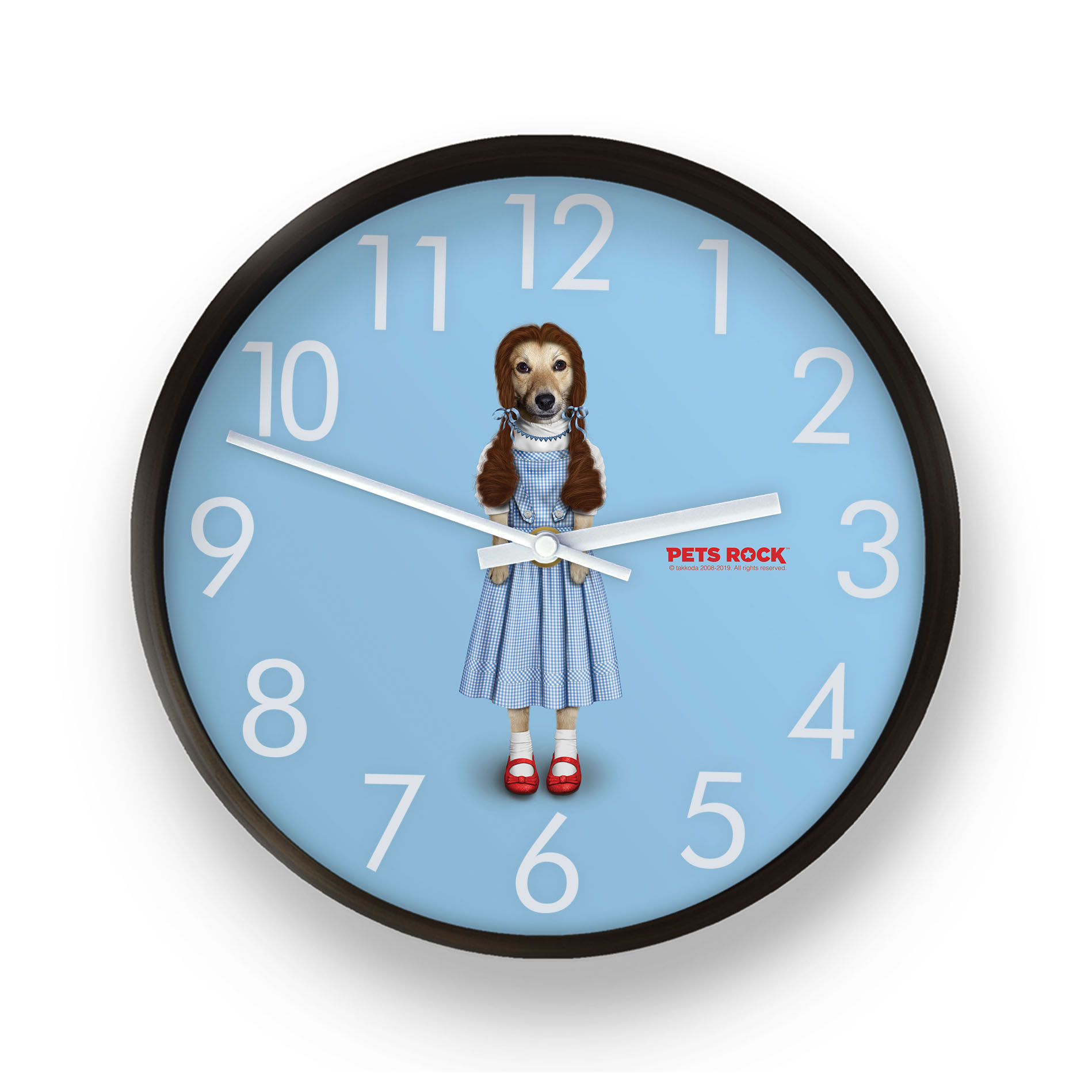 Ruby Pets Rock Wall Clock Ruby Pets Rock Wall Clock