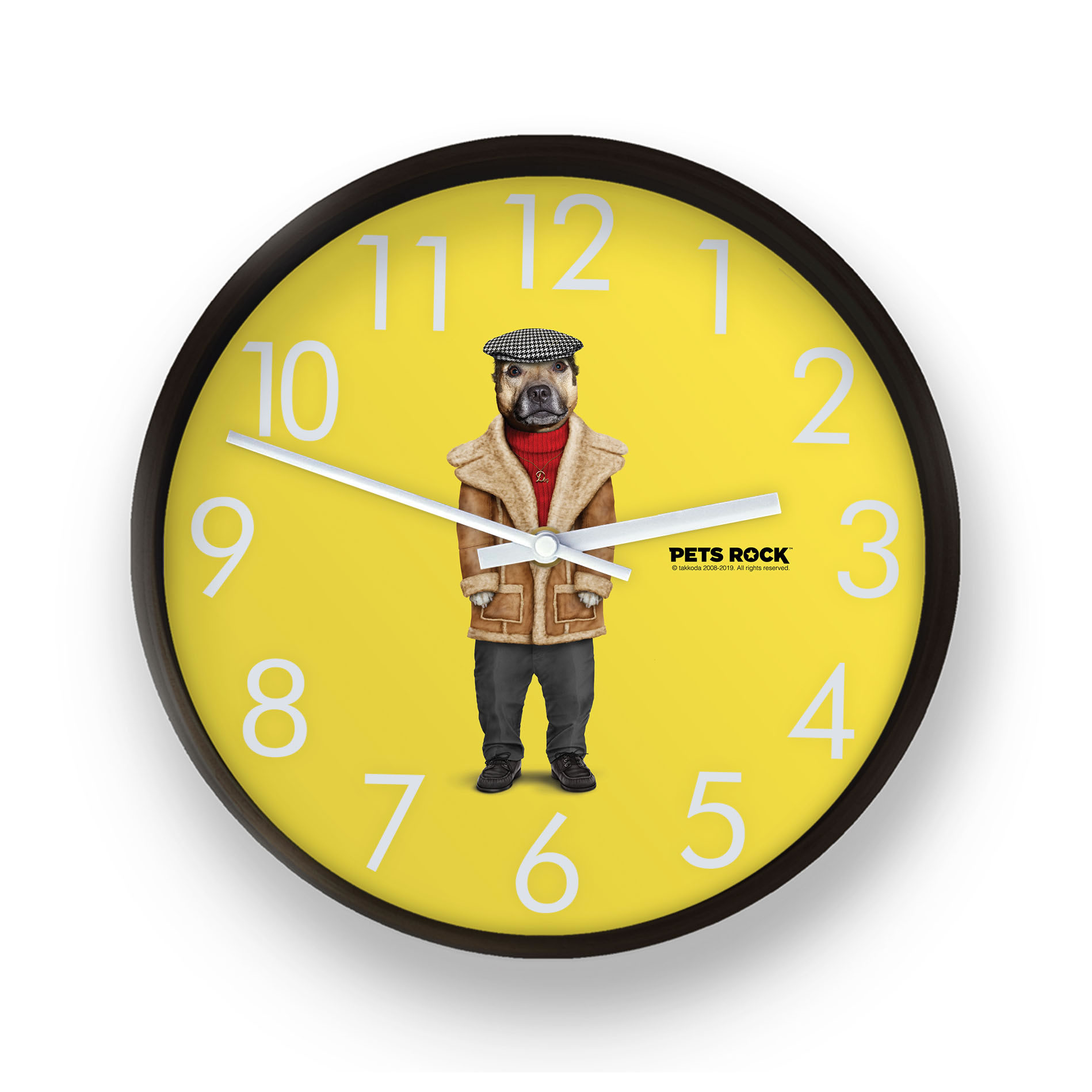 DogBoy Pets Rock Wall Clock DogBoy Pets Rock Wall Clock