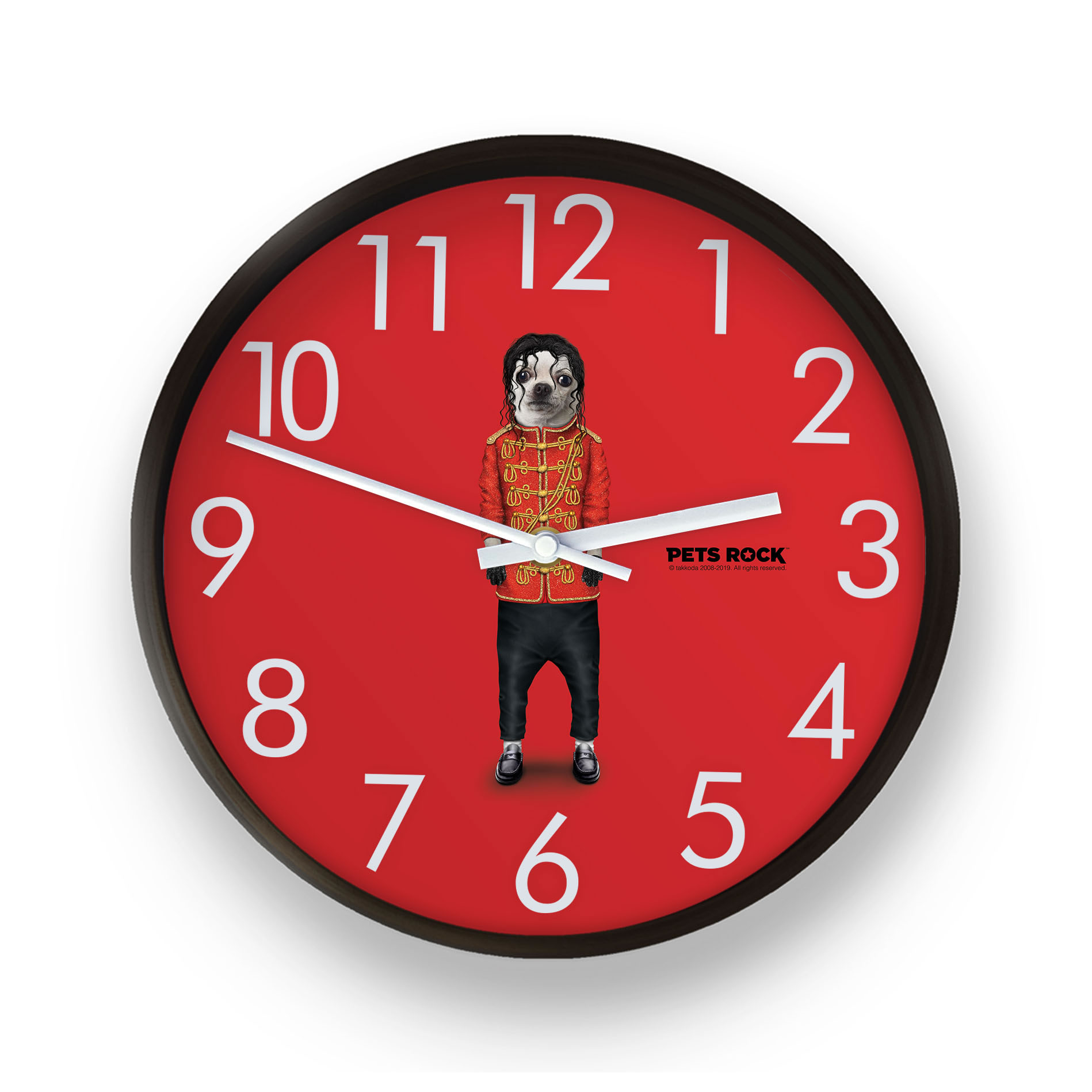 Pop Pets Rock Wall Clock Pop Pets Rock Wall Clock