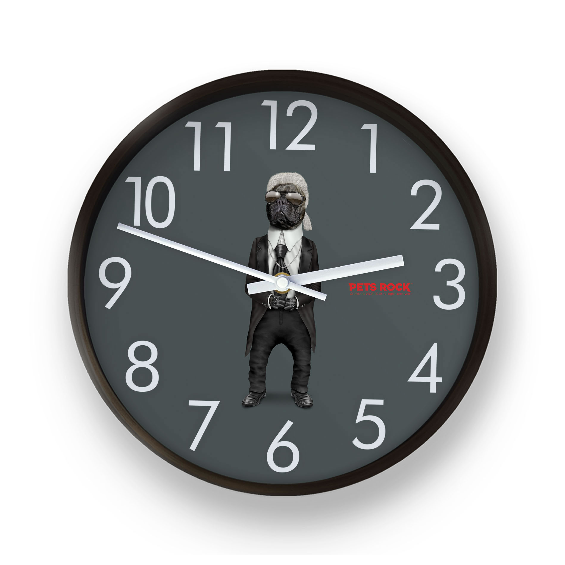 Fashion Pets Rock Wall Clock Fashion Pets Rock Wall Clock