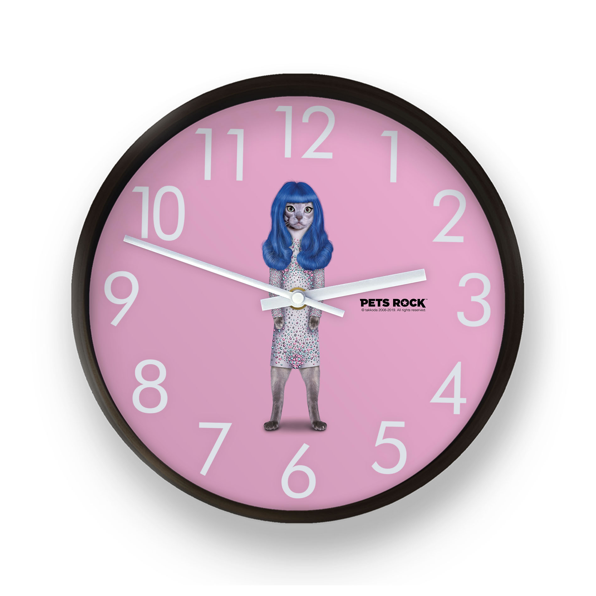 Gurl Pets Rock Wall Clock Gurl Pets Rock Wall Clock
