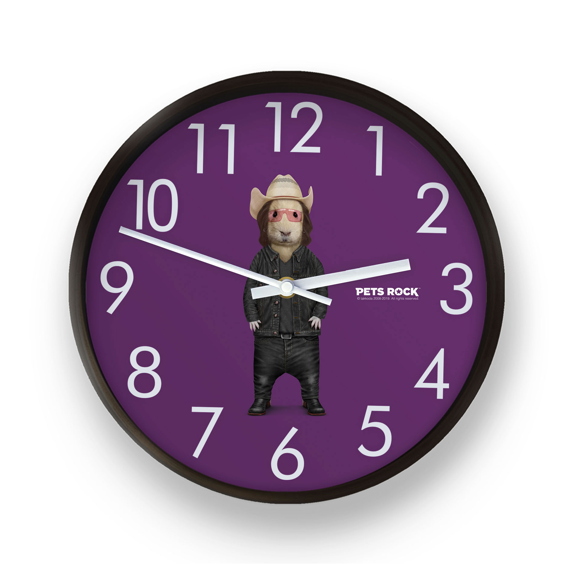 Savior Pets Rock Wall Clock Savior Pets Rock Wall Clock