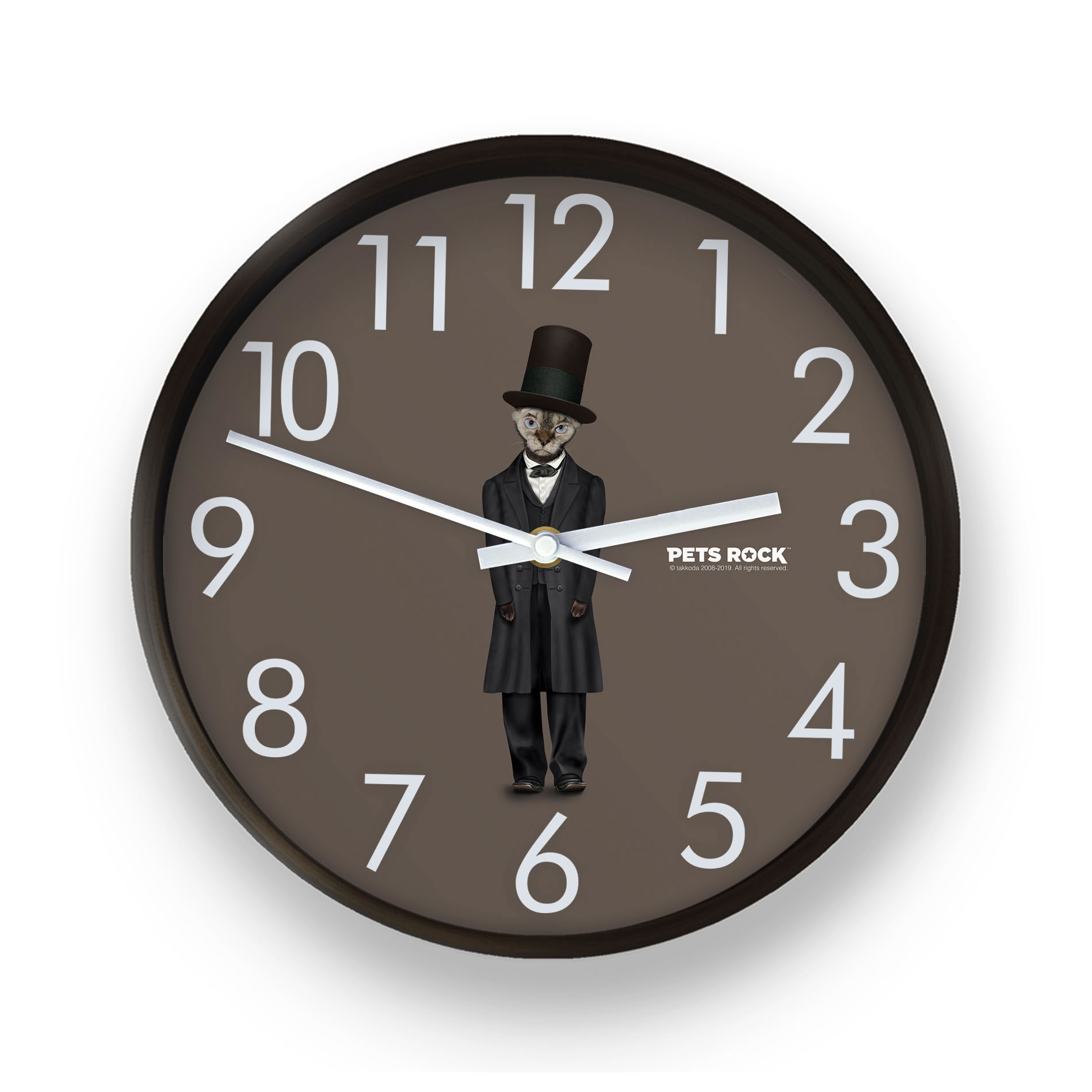 Lincoln Pets Rock Wall Clock Lincoln Pets Rock Wall Clock