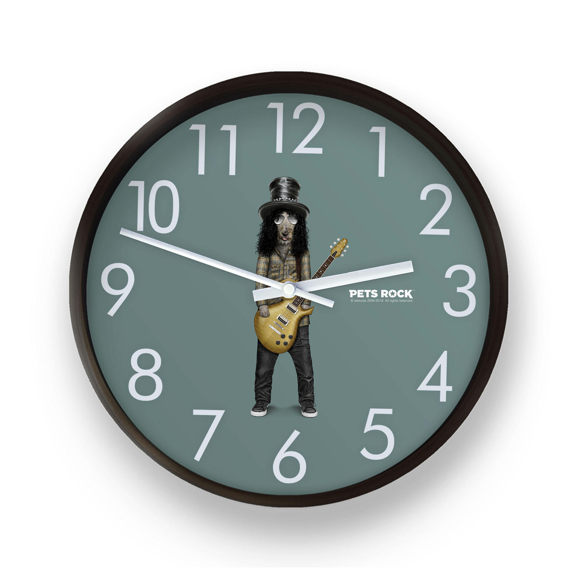 Gnash Pets Rock Wall Clock Gnash Pets Rock Wall Clock
