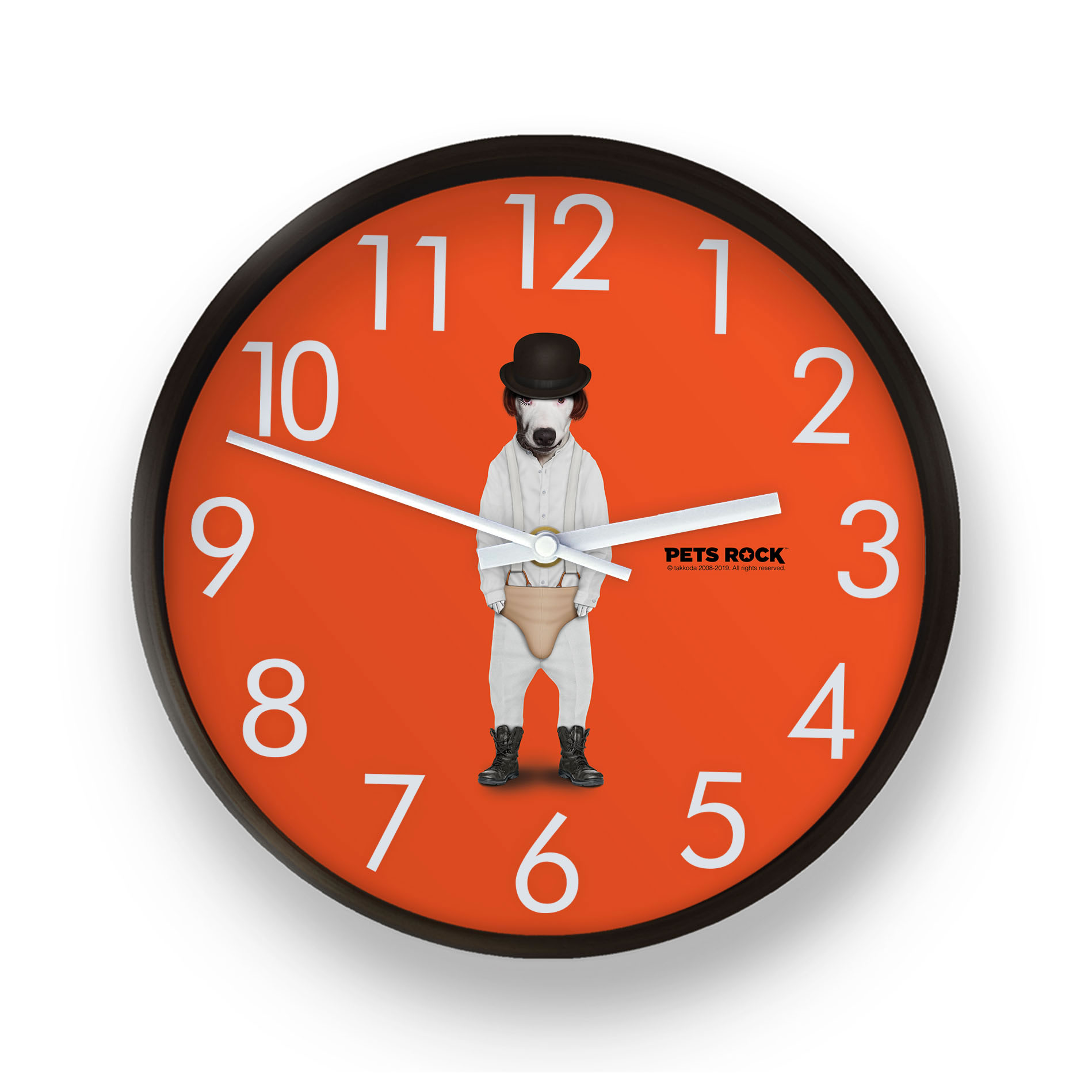 Dystopia Pets Rock Wall Clock Dystopia Pets Rock Wall Clock