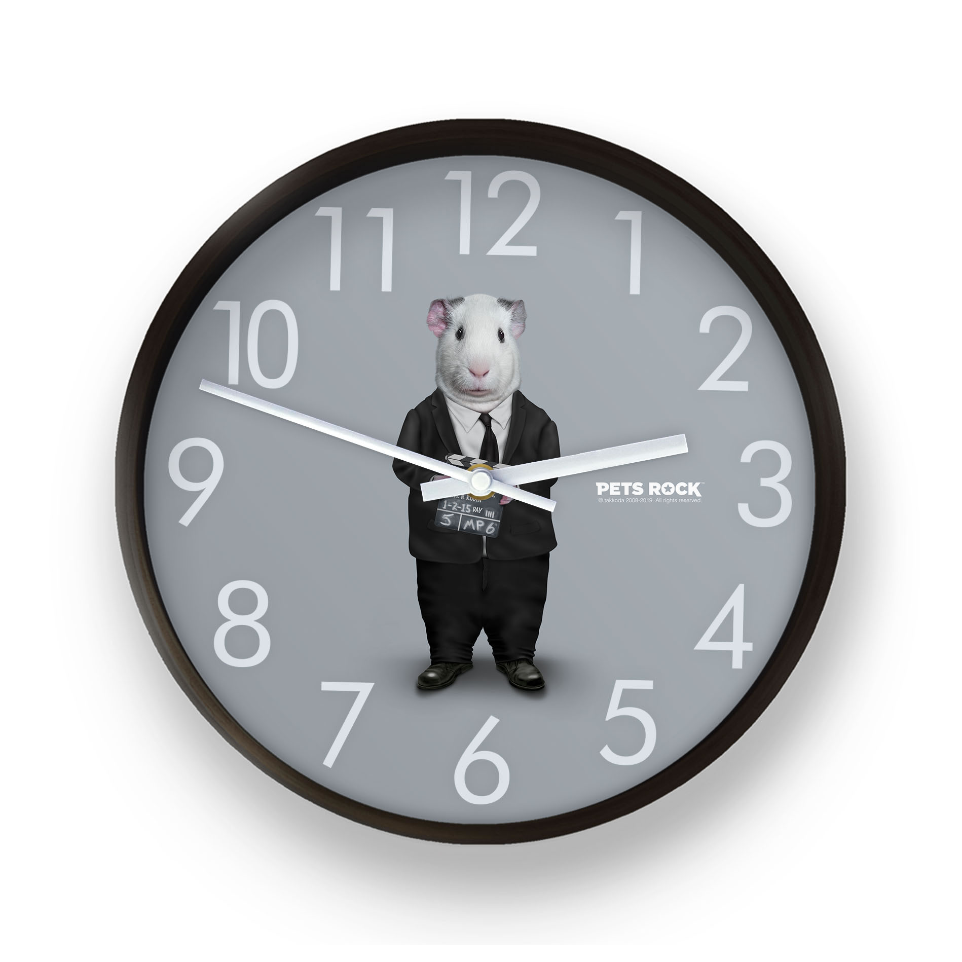 Director Pets Rock Wall Clock Director Pets Rock Wall Clock