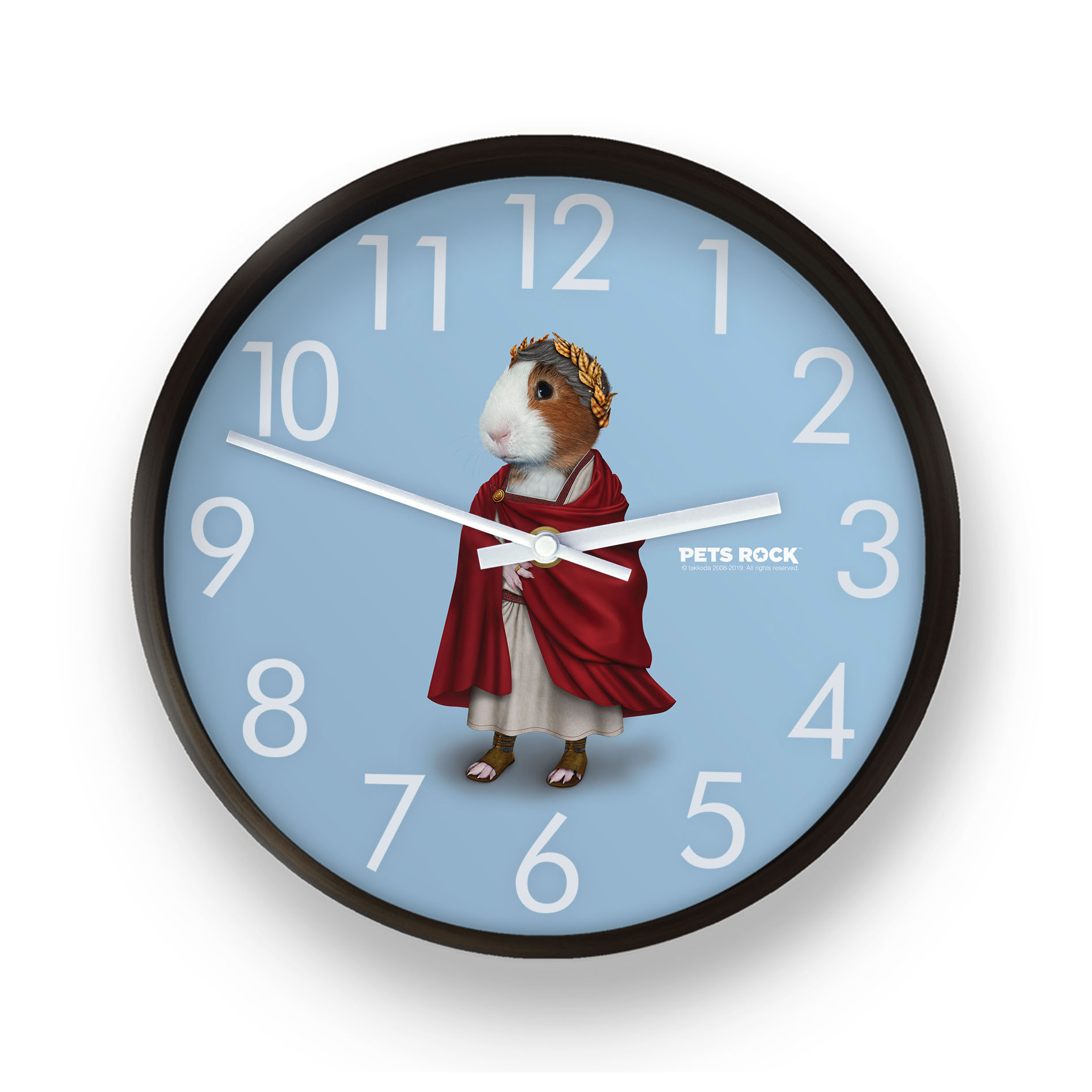 Caesar Pets Rock Wall Clock Caesar Pets Rock Wall Clock