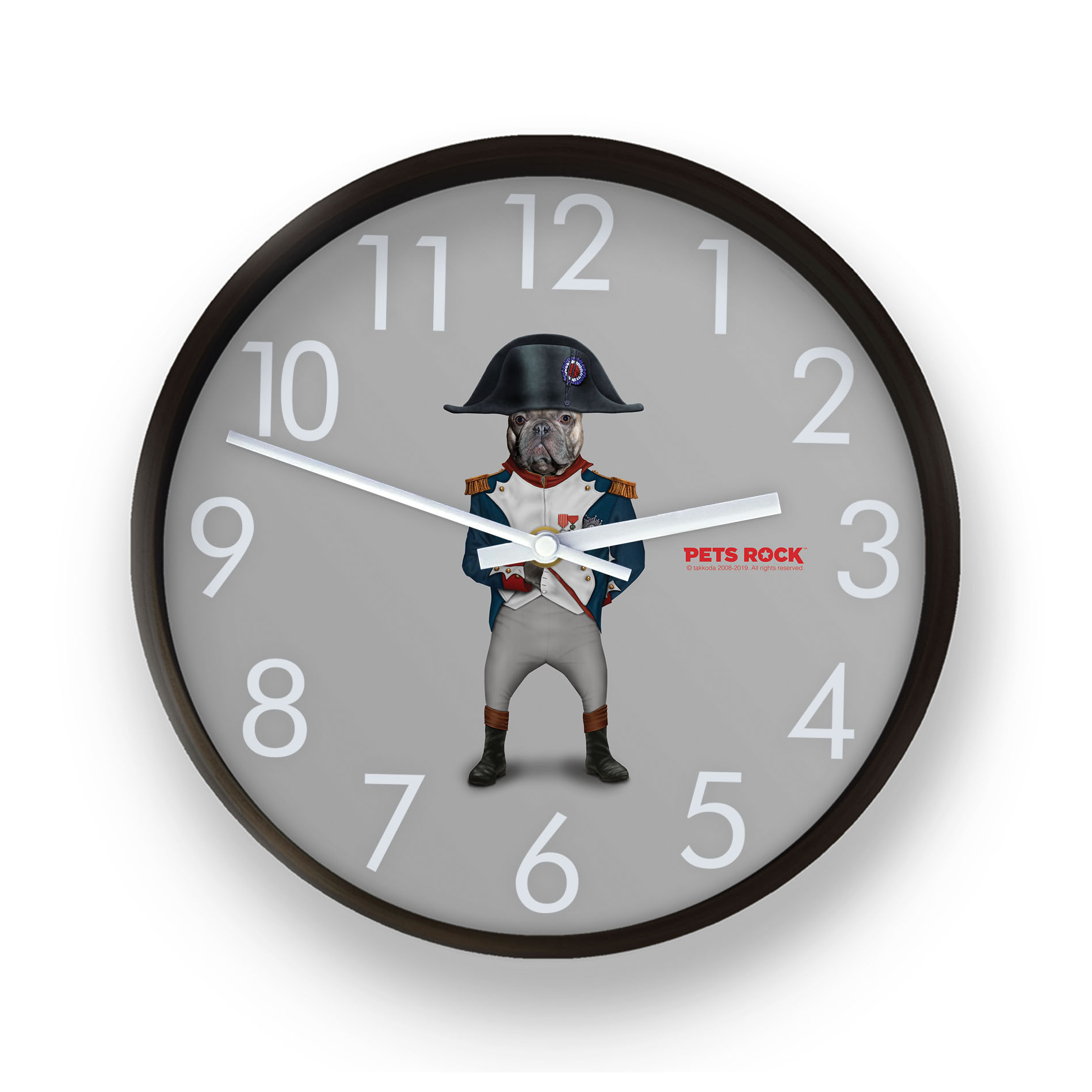 Napoleon Pets Rock Wall Clock Napoleon Pets Rock Wall Clock