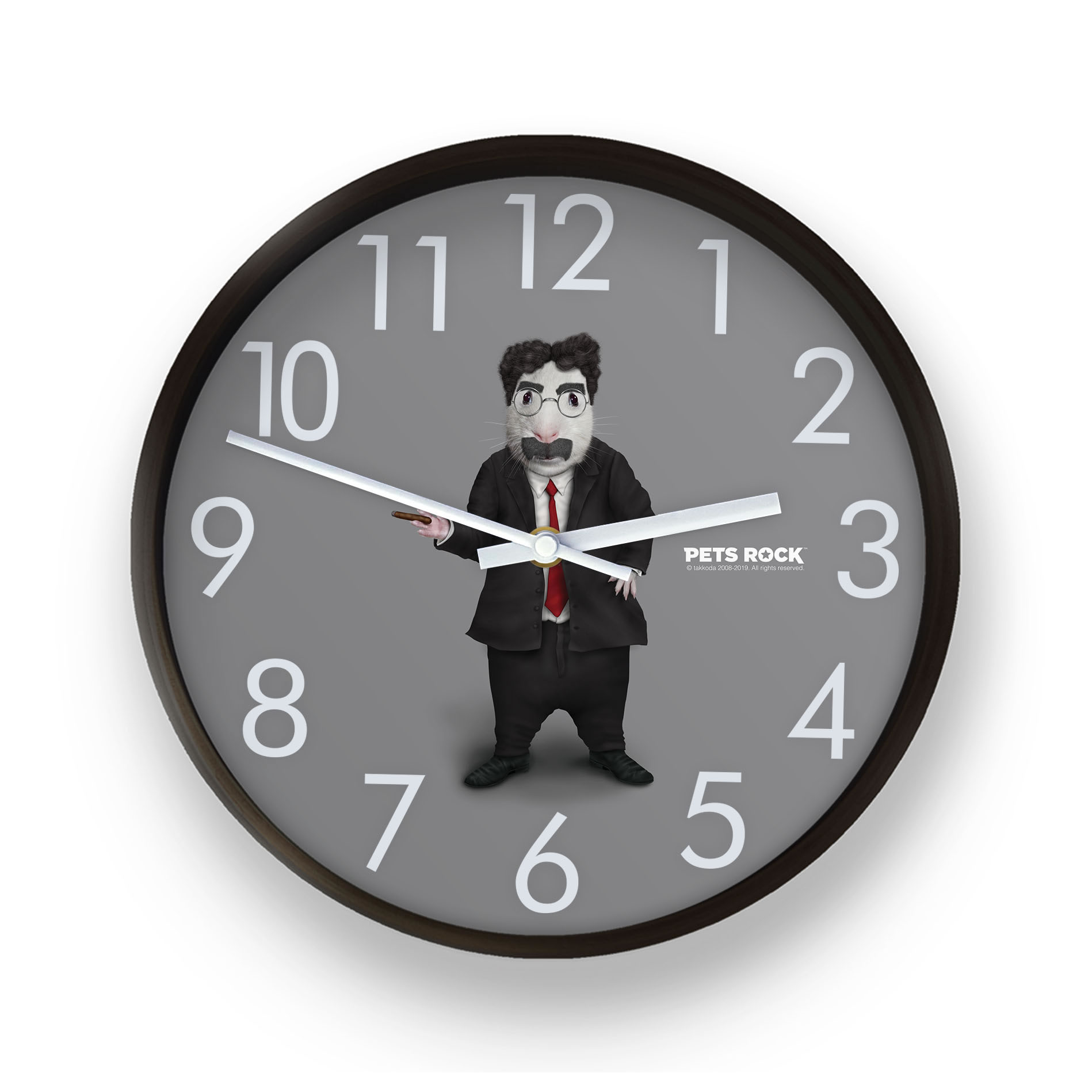 Vaudeville Pets Rock Wall Clock Vaudeville Pets Rock Wall Clock