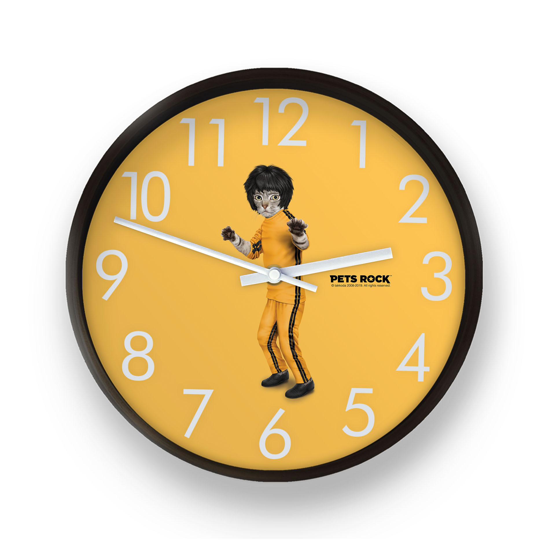 Kung Fu Pest Rock Wall Clock Kung Fu Pest Rock Wall Clock