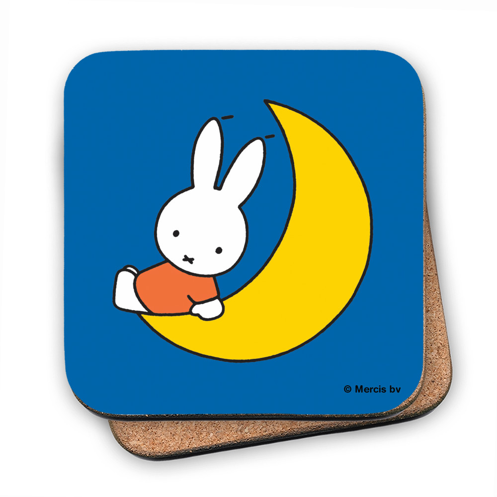 Miffy Sat on the Moon Coaster Miffy Sat on the Moon Coaster