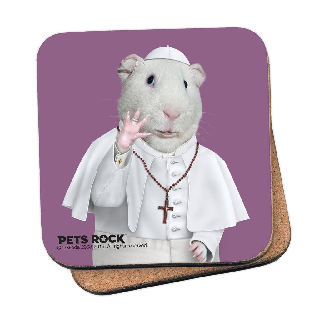 Church Pets Rock Coaster Church Pets Rock Coaster