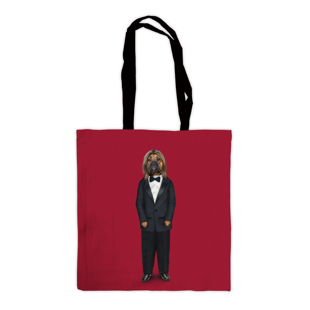 Hollywood Man Pets Rock Premium Tote Bag Hollywood Man Pets Rock Premium Tote Bag