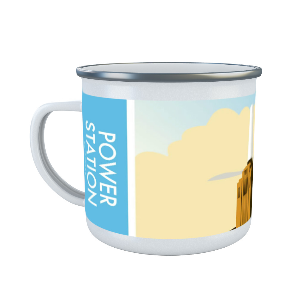 Battersea Power Station Enamel Mug Battersea Power Station Enamel Mug