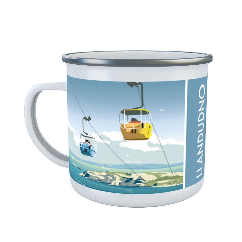 Llandudno, Conwy Enamel Mug Llandudno, Conwy Enamel Mug