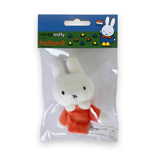 Miffy Finger Puppet in Red Miffy Finger Puppet in Red