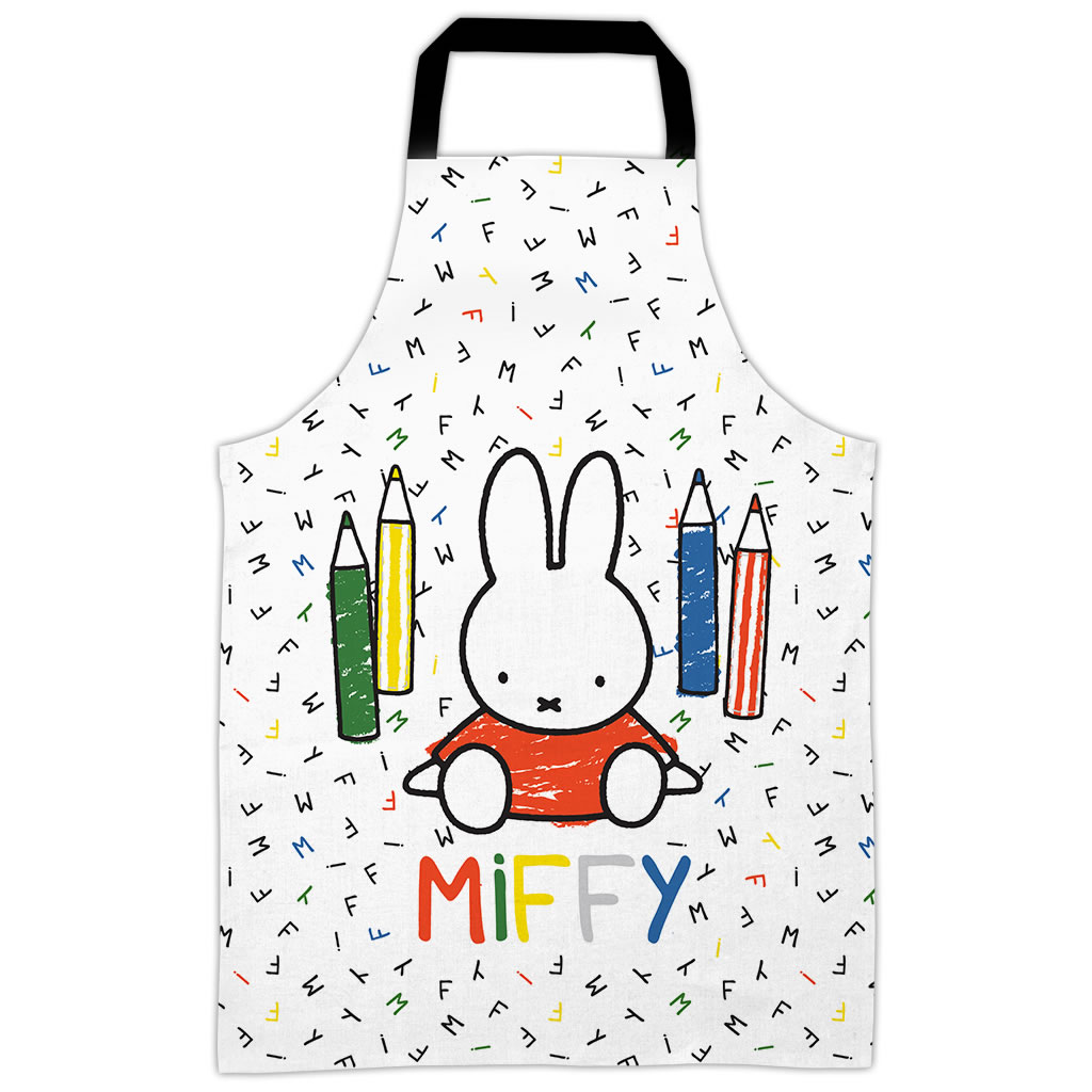 miffy colouring pencils kids apron miffy colouring pencils kids apron