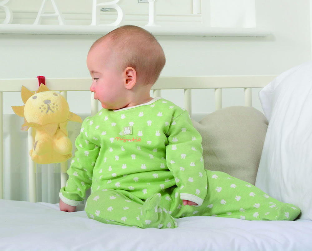 Miffy Cute as a Button attachable Lion with Rattle Miffy Cute as a Button attachable Lion with Rattle