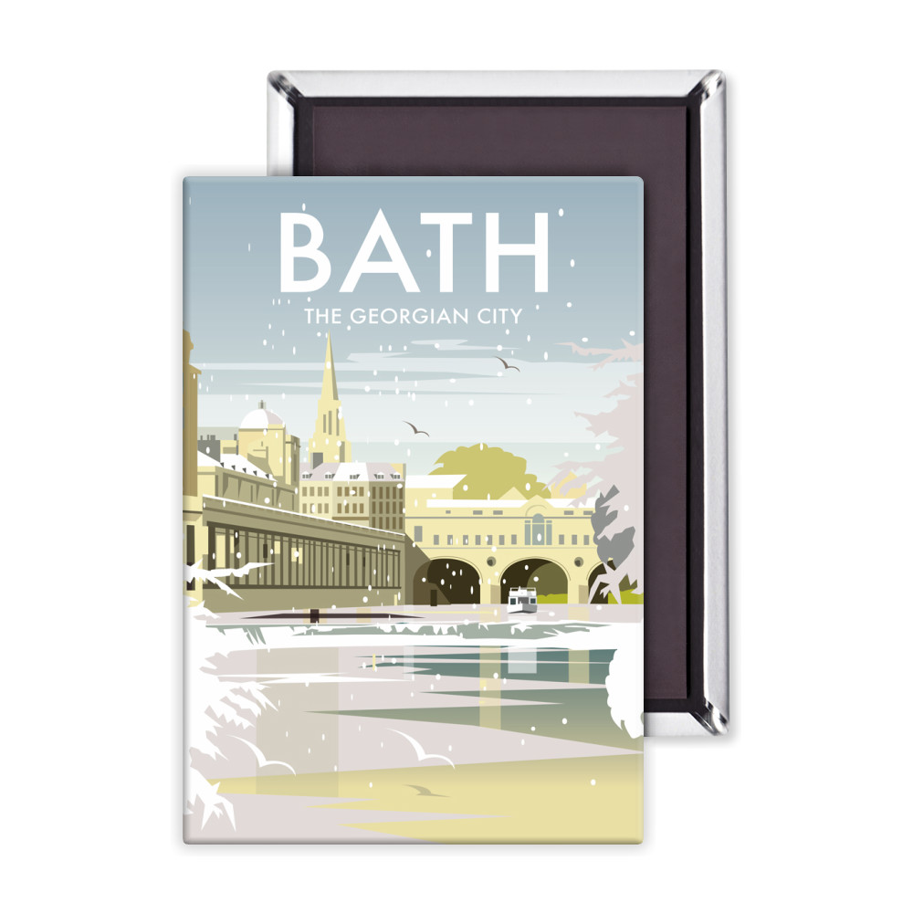 Bath Winter Magnet Bath Winter Magnet