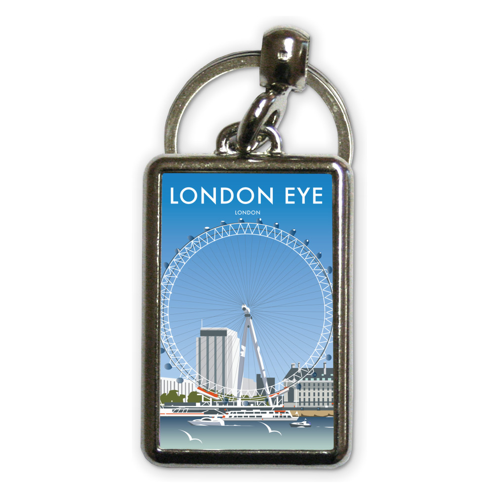 London Eye Metal Keyring London Eye Metal Keyring