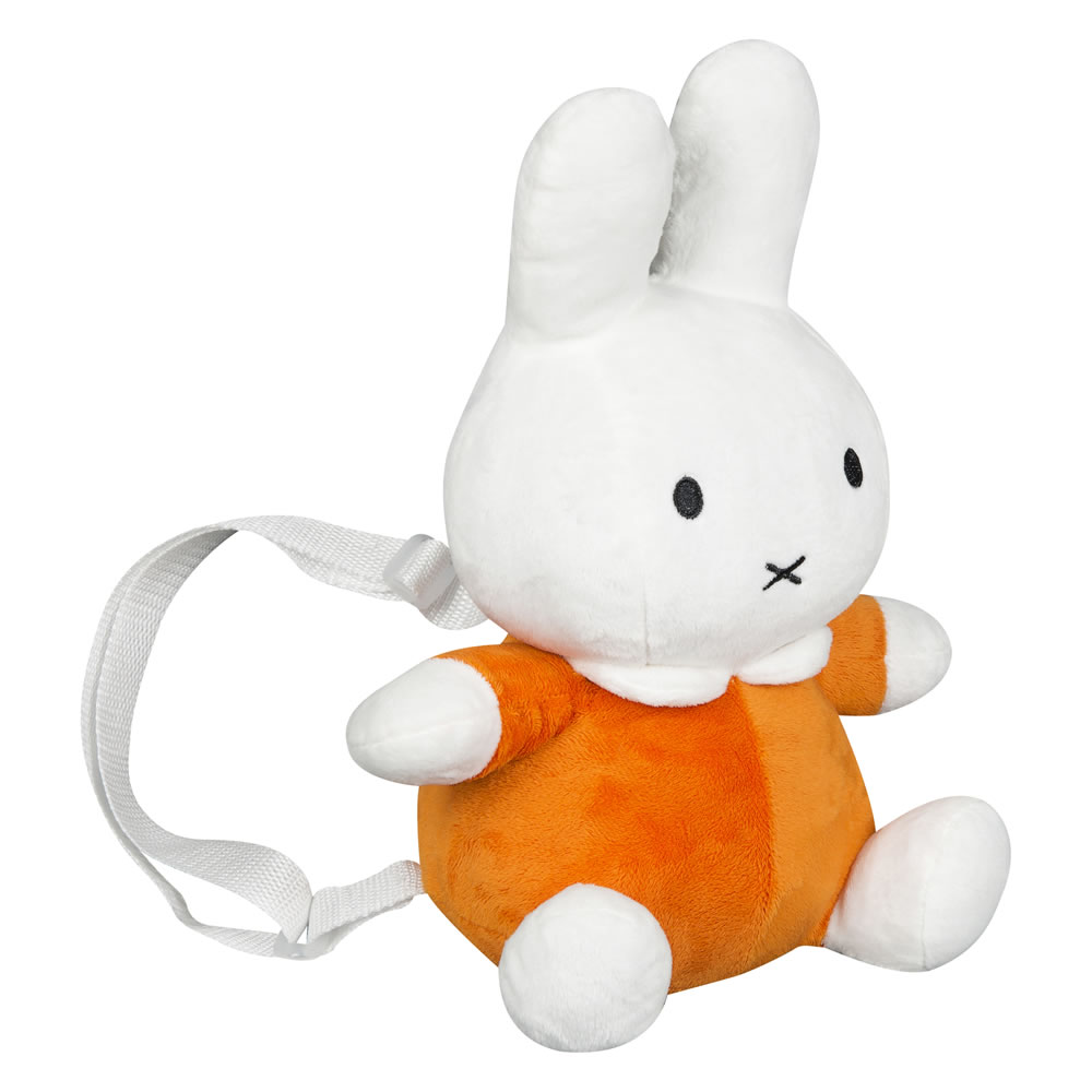 Miffy Orange 3D Full Body Plush Backpack Miffy Orange 3D Full Body Plush Backpack